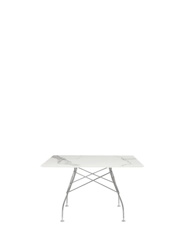 Glossy marble square