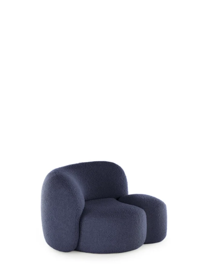 Aaland armchair tissue bouclé new stretch