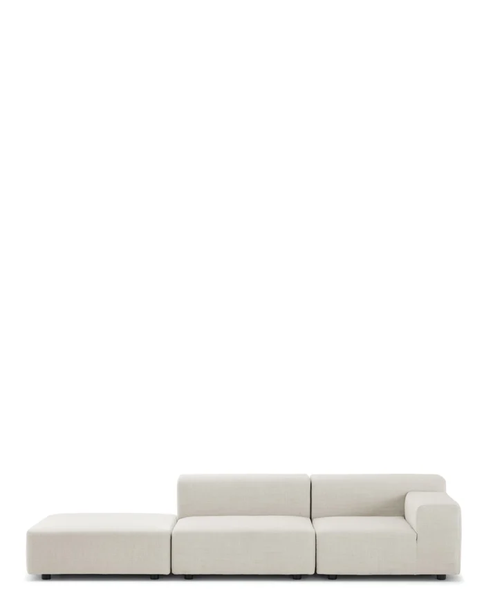 PLASTICS OUTDOOR TWO-SEATER + POUF
