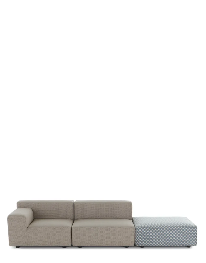 PLASTICS OUTDOOR LIBERTY 2 SEATER + 1 POUF OBI CHECK