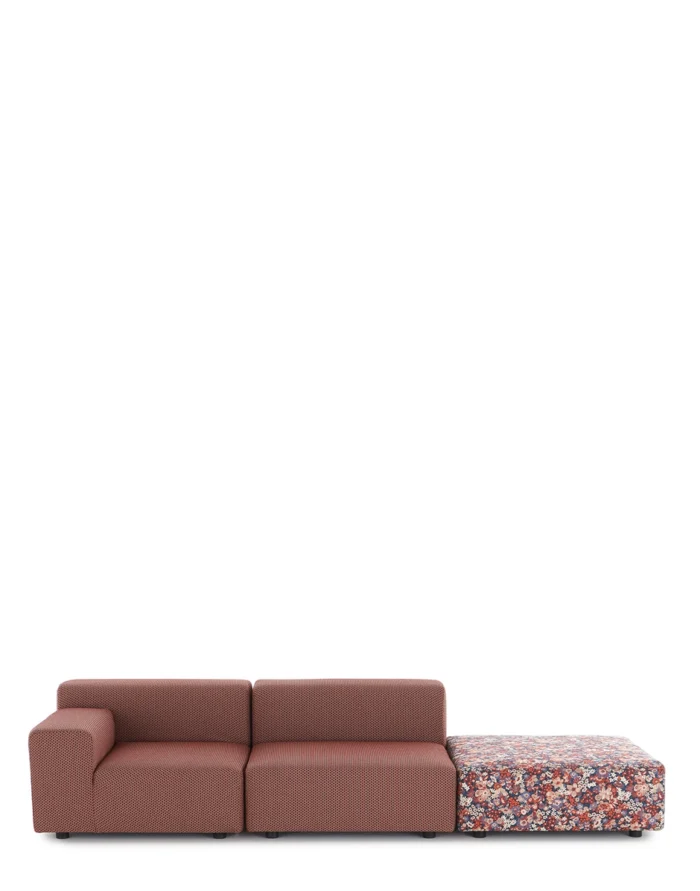 PLASTICS OUTDOOR LIBERTY 2 SEATER + 1 POUF ARTEMIS